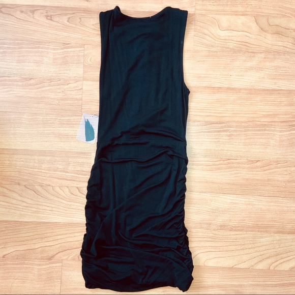 Forever 21 Black Bodycon Crisscross Front - Picture 3 of 4